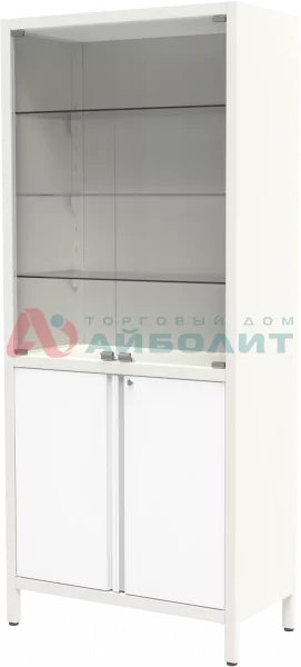 Шкаф модульный ШКа-2 (вариант 5), цвет белый